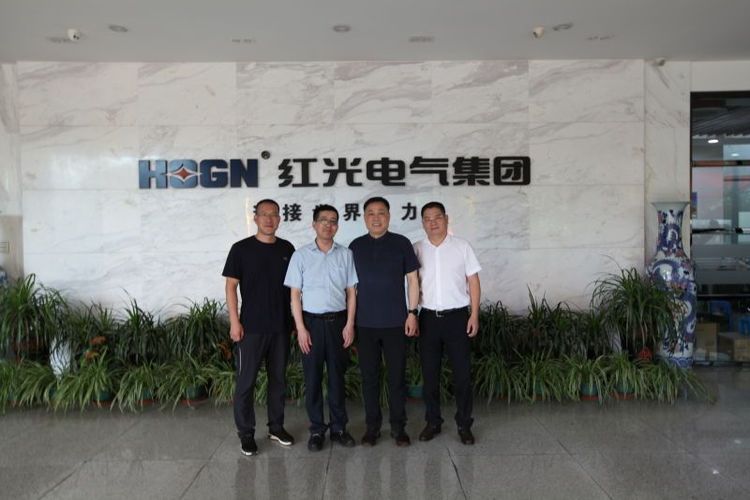 乐清市市场监视局刘勇局长一行莅临尊龙凯时电气集团调研